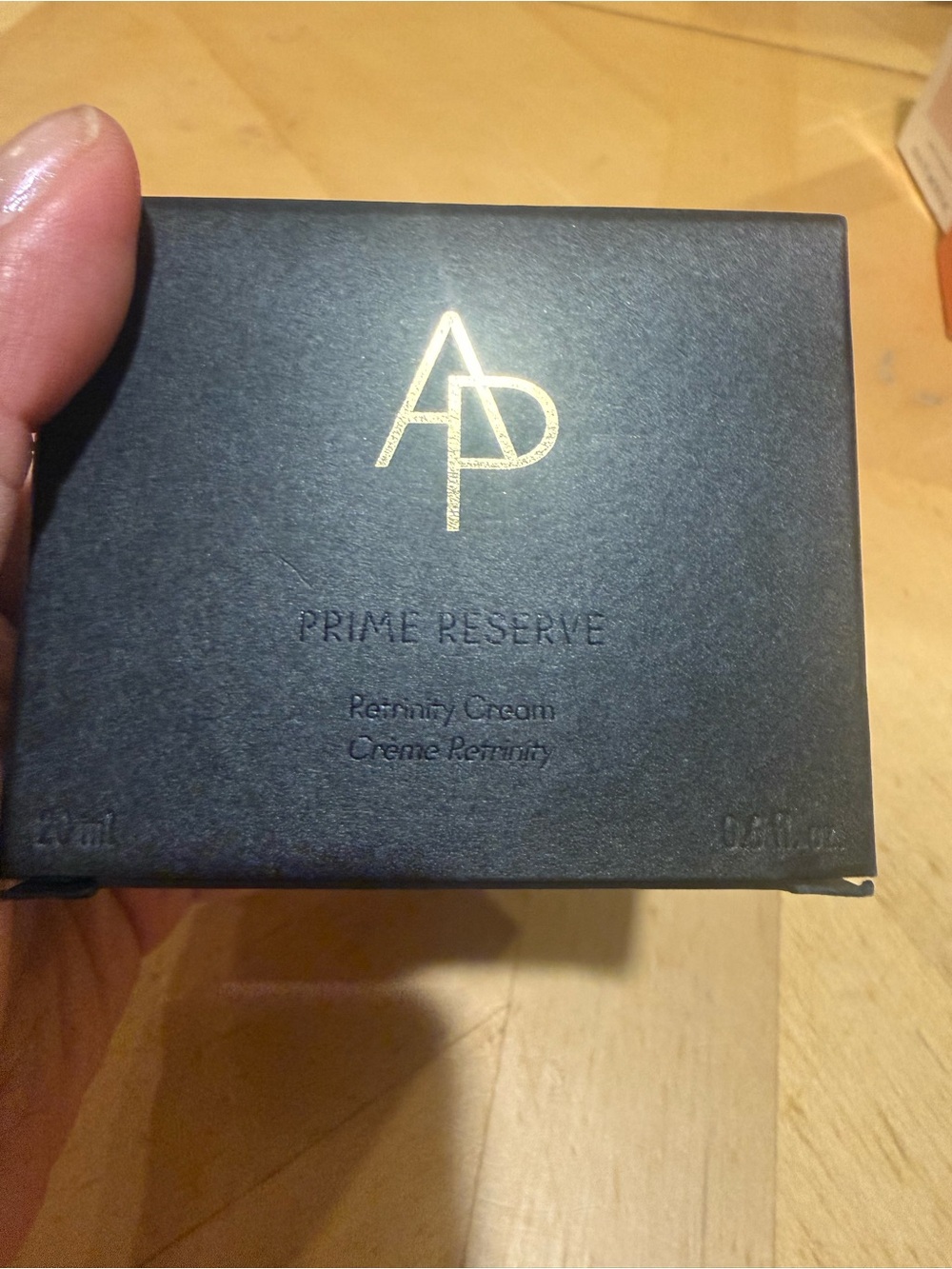 Amore Pacific Prime Reserve Premium Cream - Black with Gold Logo